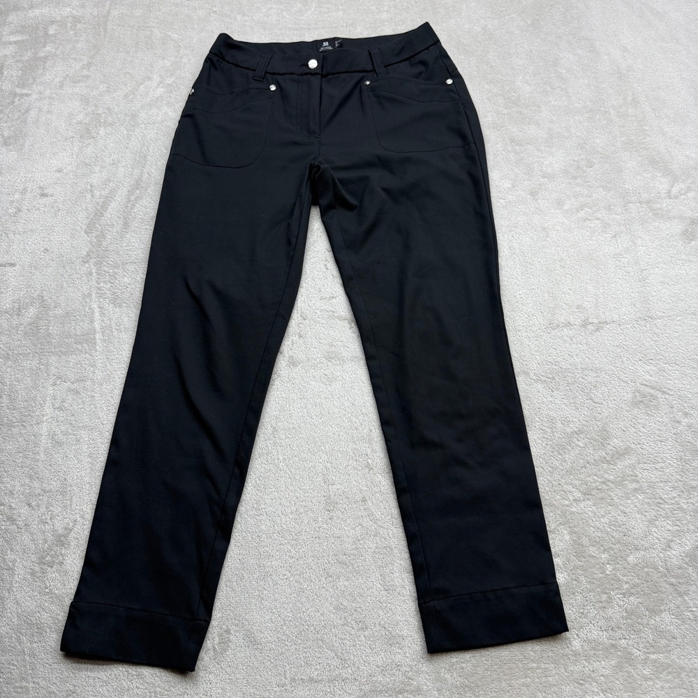 Daily Sports Golf Pants Womens 4 Black Straight Stretch Technical Swedish Design